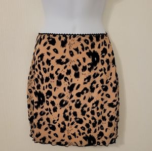NWT Cheetah print skirt, size small, Windsor.